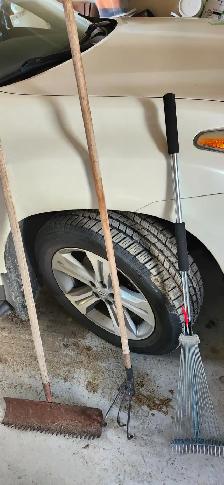 Good condition garden tools for sale!
