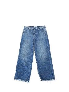 Dynamite DYNDNM Karlie High Rise Wide Leg Cropped Jeans
