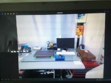 $100 DESK-TOP CLEAR GLASS (used: like new)