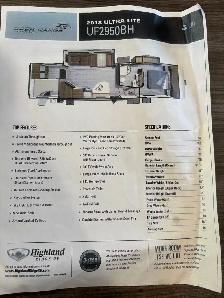 2018 Highland Ridge 2950bh Open Range fifth wheel trailer. - Photo 3