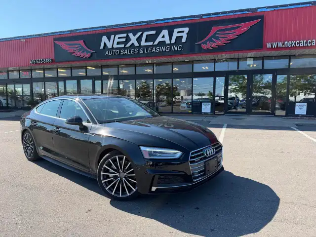 2018 Audi A5 PROGRESSIV S-LINE AWD LEATHER PAN/ROOF NAVI CAMERA