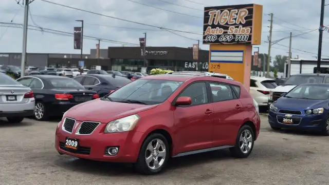 2009 Pontiac Vibe AWD, 4 CYL, AUTO, ALLOYS, TOYOTA ENGINE, AS IS