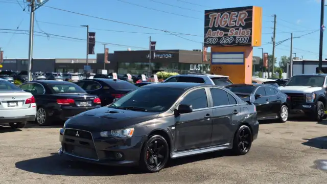 2011 Mitsubishi Lancer EVOLUTION MR, TURBO, AWD, AS IS SPECIAL