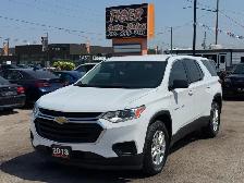 2018 Chevrolet Traverse LS, ALLOYS, CAM, ONLY 116KMS, 7 PASSENGE