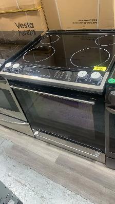 Stove - 30 SchottCeran - Glass Top - Black Stainless Steel