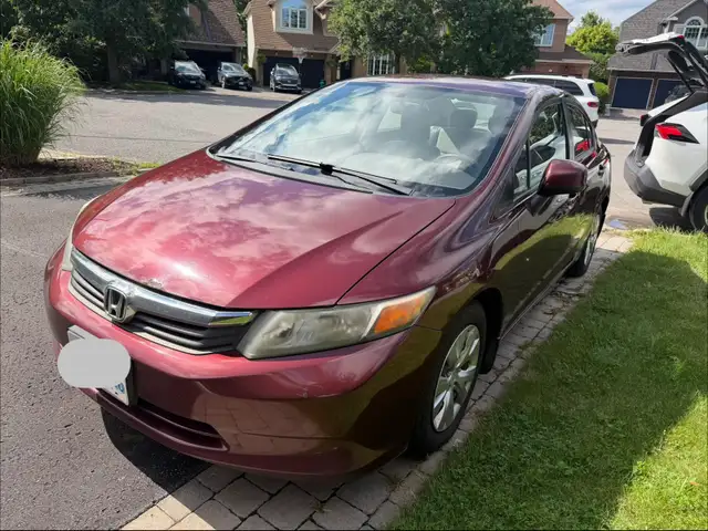 2012 Honda Civic LX - new winter tires