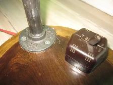 BANKERS LAMP STEAMPUNK LIVE EDGE WALNUT DESK LAMP ONE OF A KIND - Photo 3