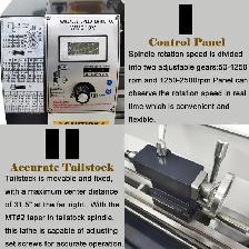 Promotion 2 Head Double Chuck Inch Thread Lathe832" 028348 - Photo 3