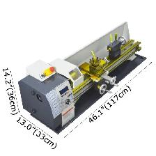 Promotion Mini Metal Bench Lathe 1100W RC-210E 8'32' 028401 - Photo 3