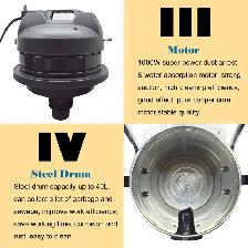40L Carpet Extractor Machine Wet Dry Vacuum Cleaner 110V 053465 - Photo 5