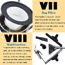40L Carpet Extractor Machine Wet Dry Vacuum Cleaner 110V 053465 - Photo 7