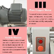 Promotion Foldable Tabletop 70.9'19.7' Pastry Sheeter 056347 - Photo 7