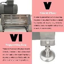 Promotion Foldable Tabletop 70.9'19.7' Pastry Sheeter 056347 - Photo 8