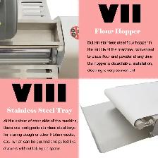 Promotion Foldable Tabletop 70.9'19.7' Pastry Sheeter 056347 - Photo 9