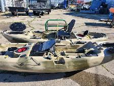 TWO PEDAL/PADDLE FISHING KAYAKS 10' LOADED $875.00 - Photo 2