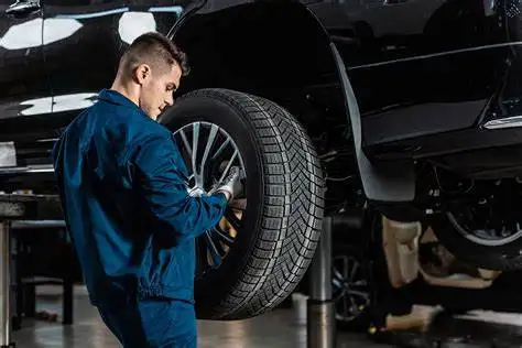 TIRE CHANGE TIRE SWAPS FLAT TIRE REPAIR