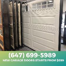 New Insulated Garage Doors Starts From $699 | 647-699-5989