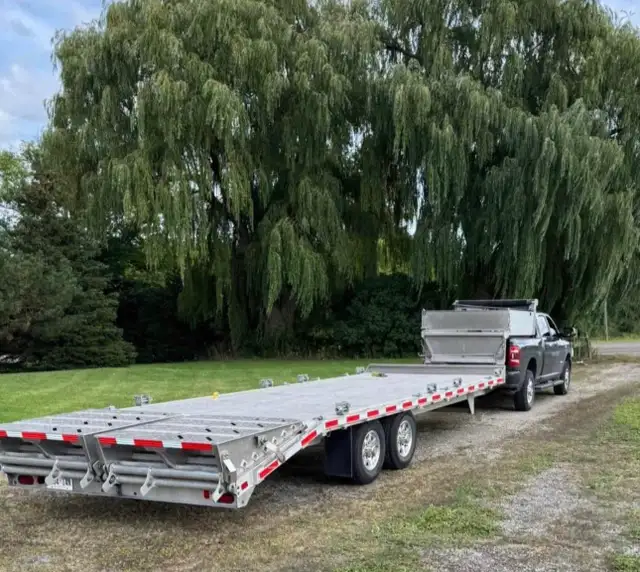 20 5ft all aluminum trailer for sale.