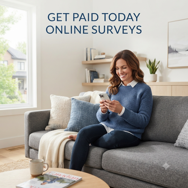 Get Paid Today – Quick Online Surveys