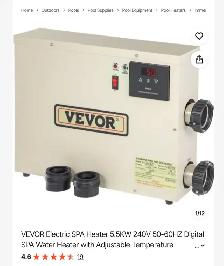 NEW in box  Vevor Pool Heater Electric
