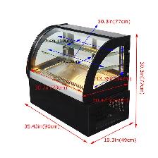 Promotion 102L Refrigerated Cake Display Cabinet 210155 - Photo 2