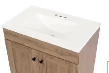 New Vanity Marble top with integrated sink