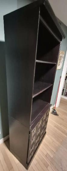 BOMBAY COMPANY STANTON SOLID WOOD BOOKCASE / DISPLAY CABINET 190 - Photo 3