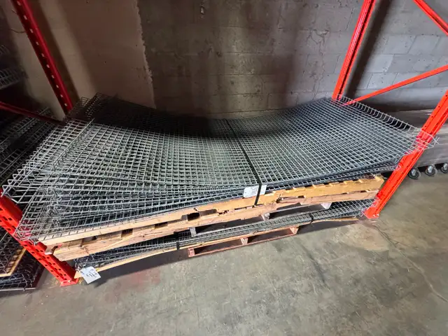 Wire mesh decks - 92" long x 48" wide