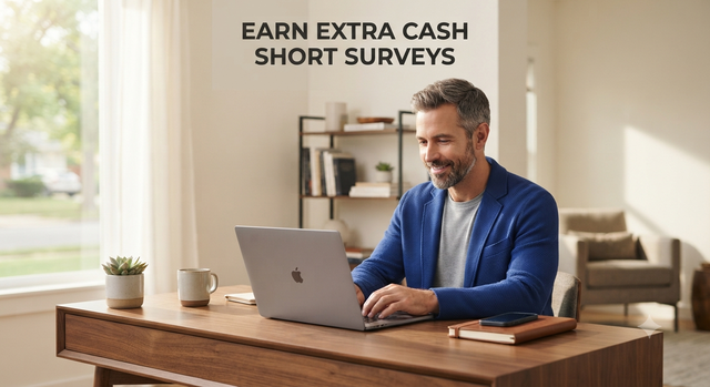Earn Cash With Short Online Surveys
