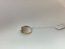 Bague en or 14k avec perle - Photo 3