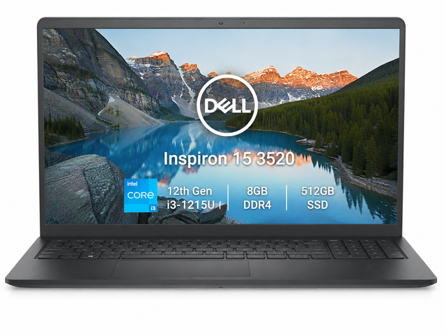 New Dell Inspiron 15 3520 Intel Core i3 12th Gen Laptop