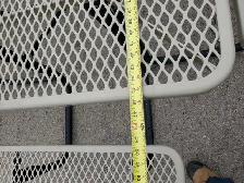 EIGHT SEAT STEEL RUBBER COATED PICNIC TABLE COMMERCIAL - Photo 6
