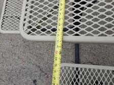 EIGHT SEAT STEEL RUBBER COATED PICNIC TABLE COMMERCIAL - Photo 7