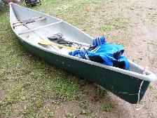 Abitibi Fiberglass Canoe