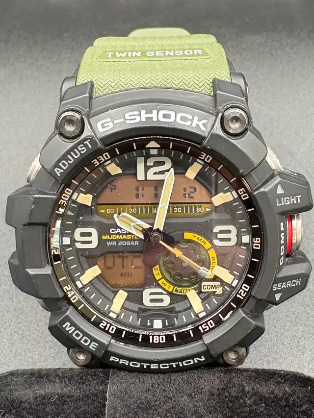 Casio GG1000-1A3 Mudmaster Twin Sensor G-Shock Watch
