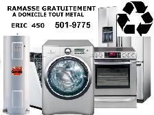récuperation a domicile GRATUITE tout électroménager