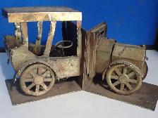 Record Miniature Anvil & Metal Brutalist Bookends - Photo 4