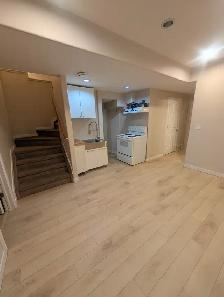 2 Bedroom Basement Suite with Tall Ceilings and Walk-In Closet