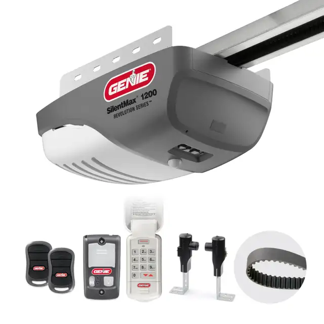 Garage Door Genie SilentMax 1200 Model 4042-TKH Garage Door Open
