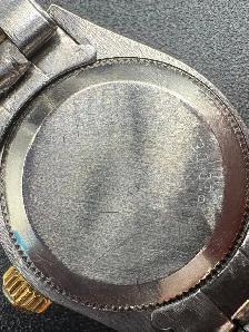 ROLEX Oyster Perpetual 18K Gold & Stainless Steel Women's Watch - Photo 4