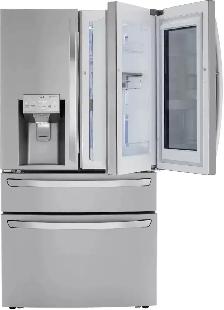 LG LRMVC2306S 36' Smart Wi-Fi Enabled Door in Door Refrigerator - Photo 3