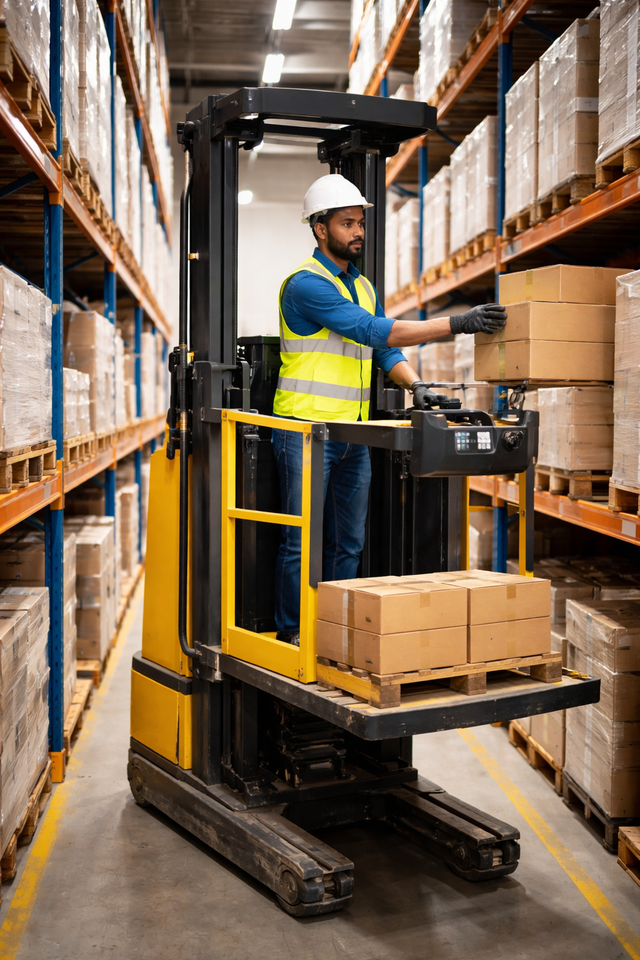 Order Picker Forklift Licence