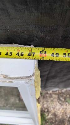 47.5'x35'PVC Slider window - Photo 5