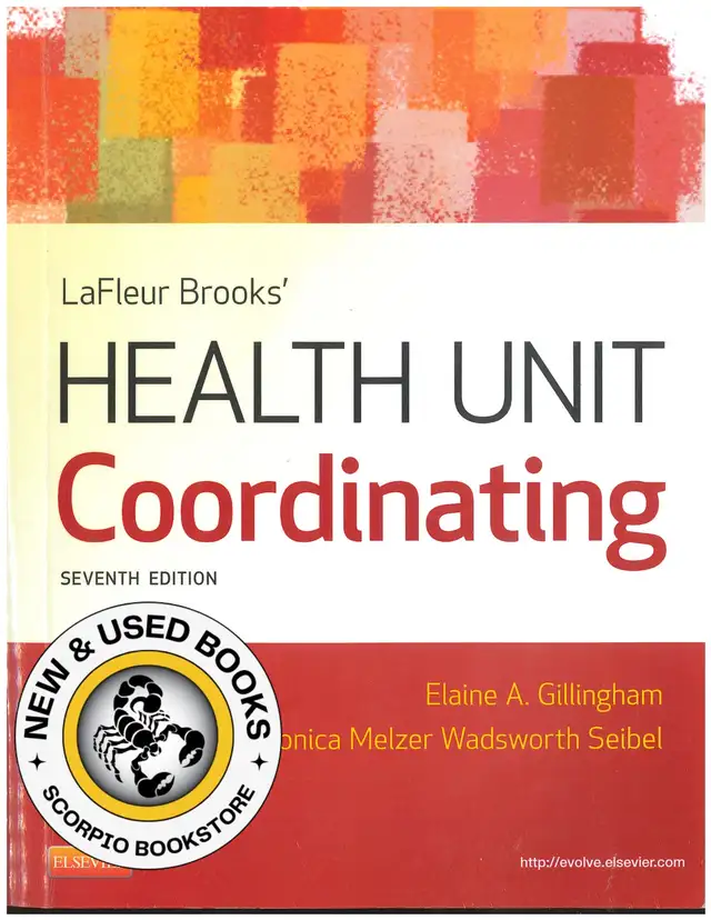 LaFleur Brooks Health Unit Coordinating 7E   Study 9781455707201