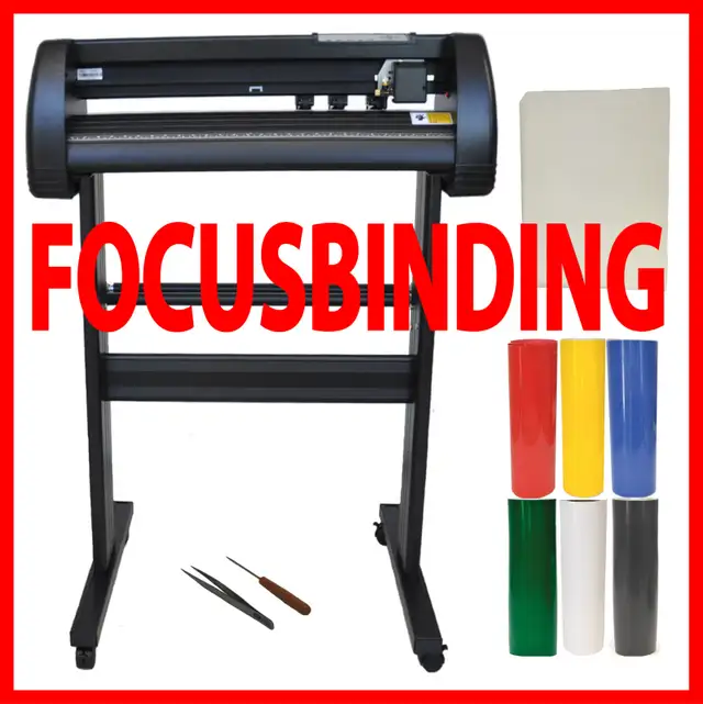 Deluxe Bundle 28' Vinyl Cutter Plotter Heat Transfer Press