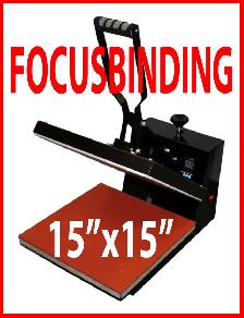Flash Sale Deal 15x15' Sublimation Heat Transfer Press Machine