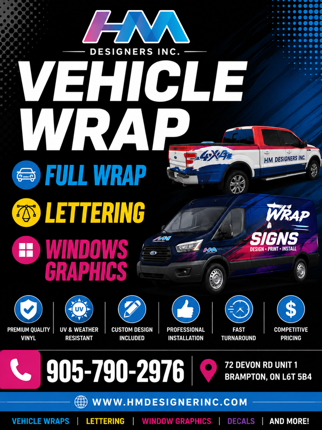 Vehicle Wraps & Fleet Graphics | Custom Car, Van & Truck Wraps |