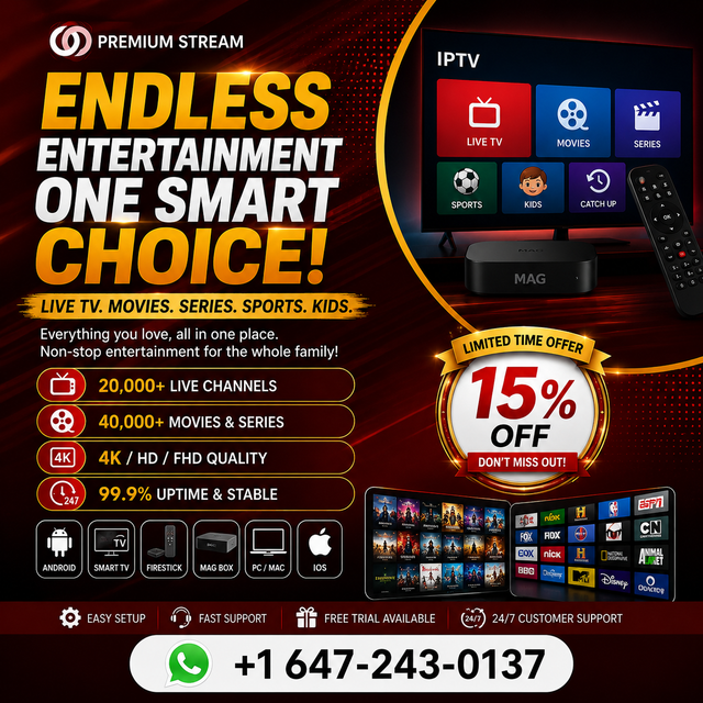 Smart & smooth tv services - Best 8k quality