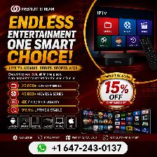 Smart & smooth tv services - Best 8k quality