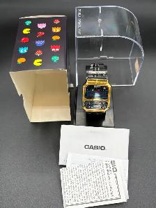 NEW Casio Digital PAC-MAN Watch in Box with Papers - Photo 2